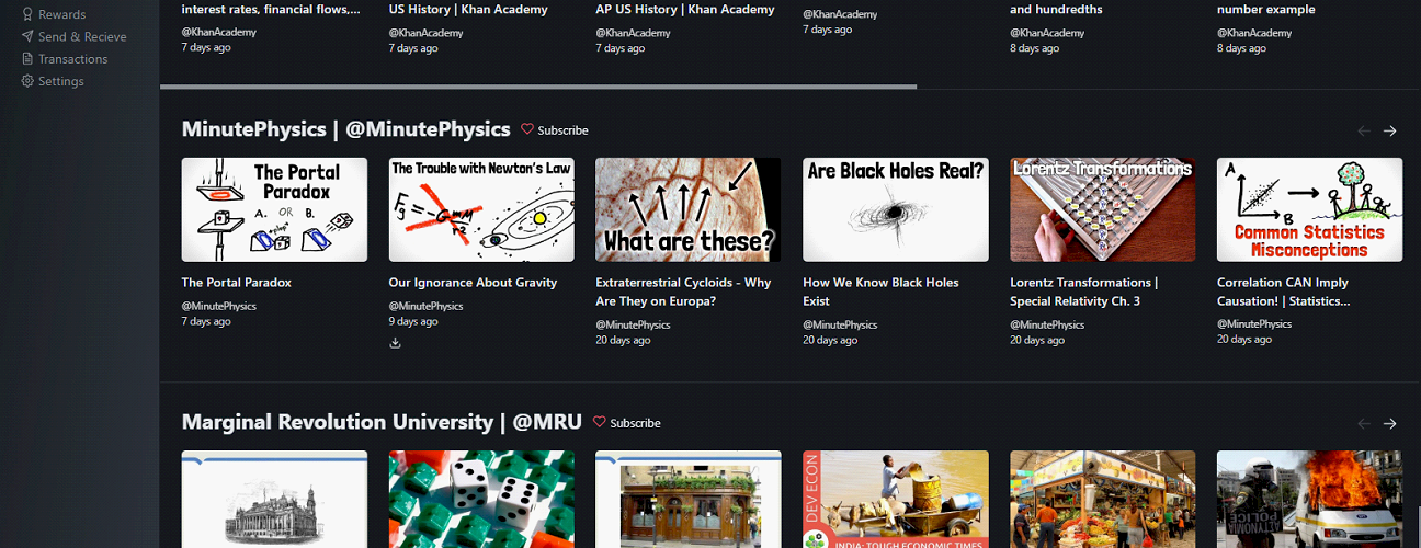 LBRY block chain based resource