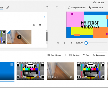 Windows Photos Video Editor