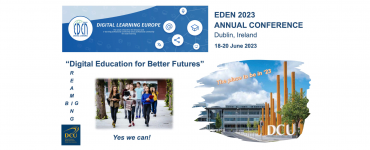 poster for the EDEN 2023 conference